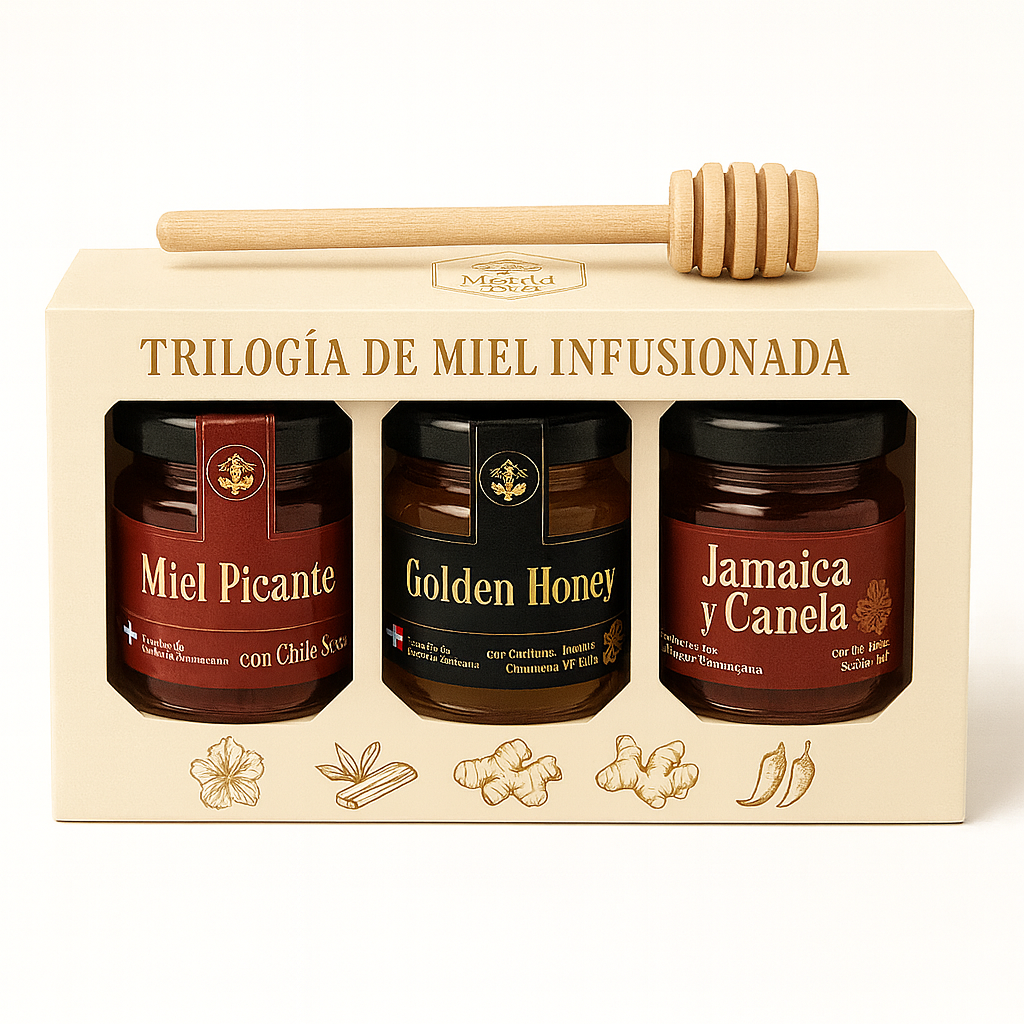 Receta: Trío de miel saborizadas